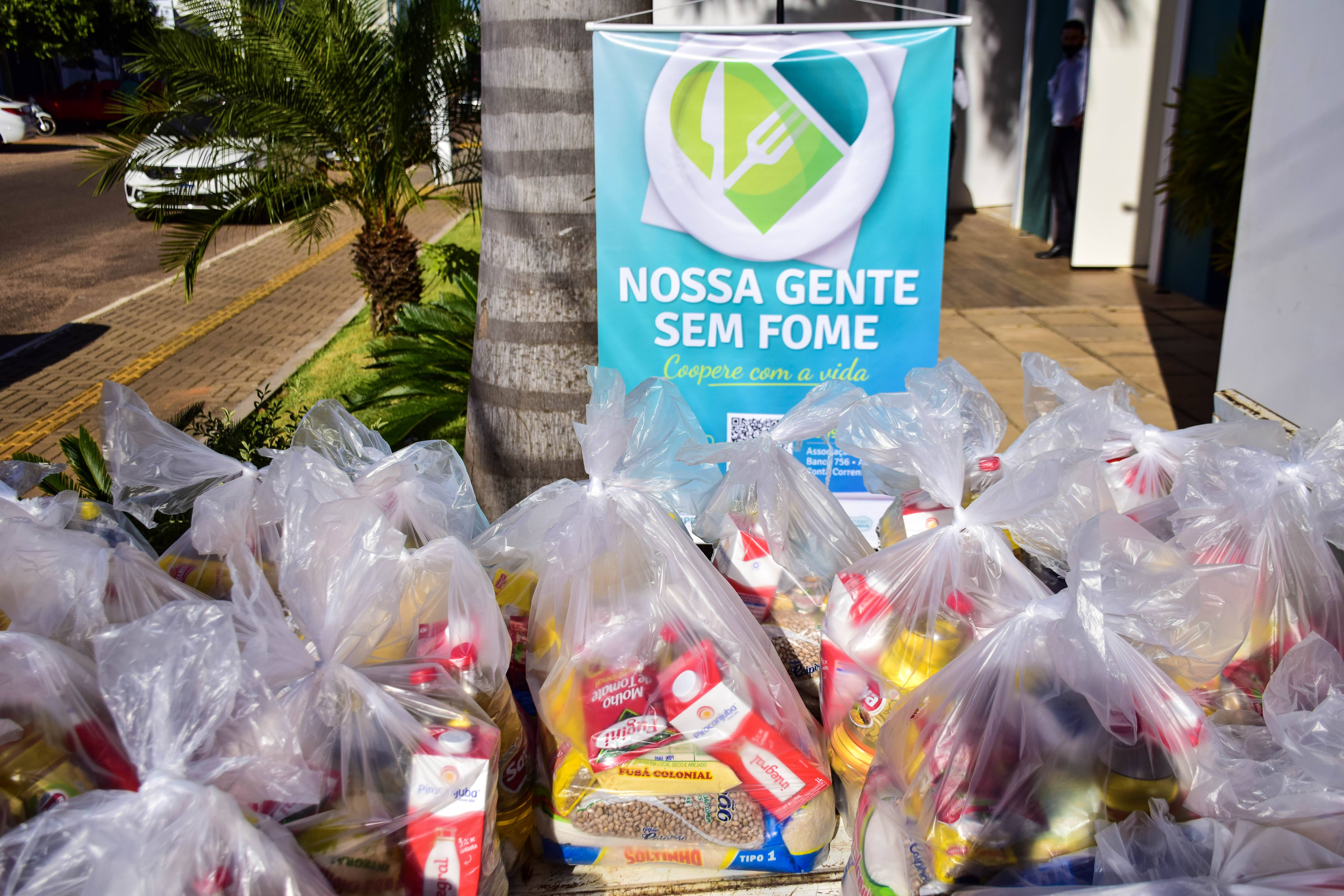 Associação Cooperar e Sicoob Credisul arrecadam 58 toneladas de alimentos na campanha “Nossa Gente Sem Fome”