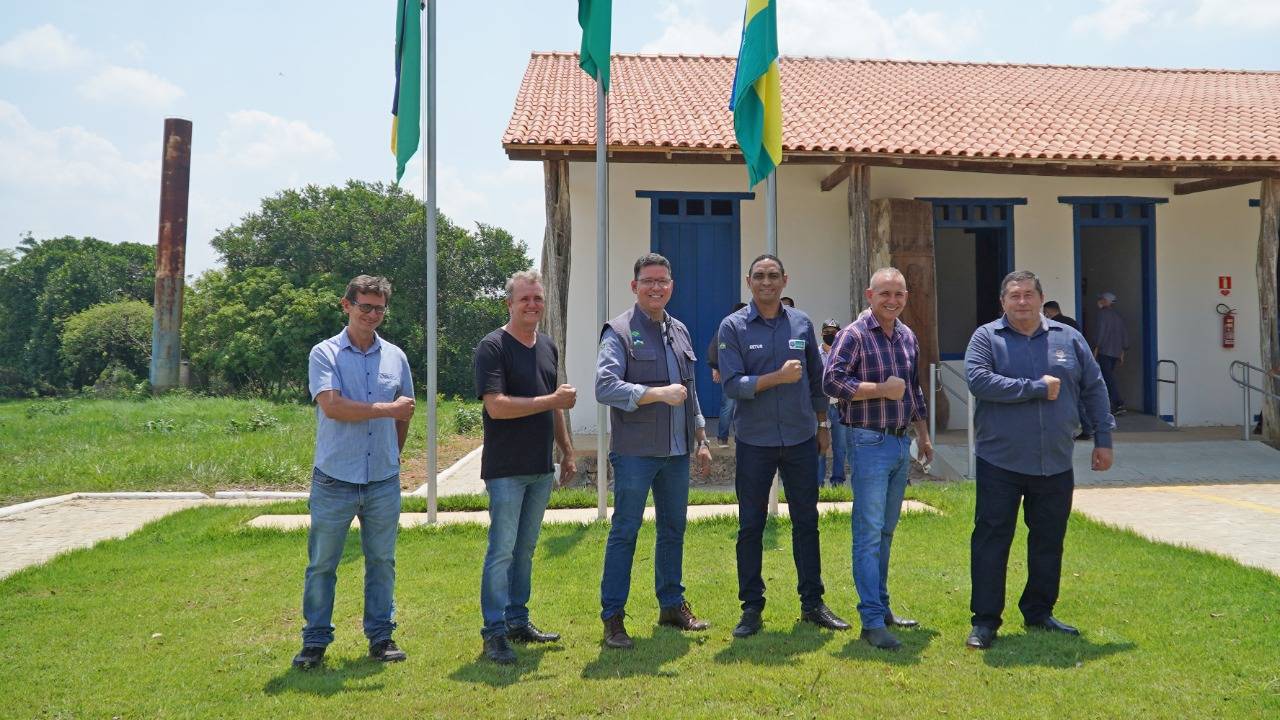 Deputado Luizinho Goebel participa da entrega das obras de revitalização do Museu Casa de Rondon, em Vilhena