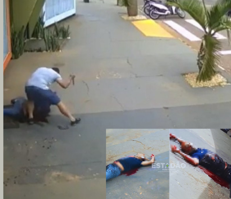 IMAGENS MUITO CHOCANTES: vídeo mostra ex-morador de Vilhena sendo brutalmente assassinato a facadas em cidade de MT