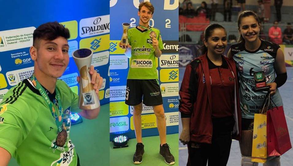Atletas revelados pela Associação Vilhenense de Vôlei brilham em competições em Brasília e Santa Catarina