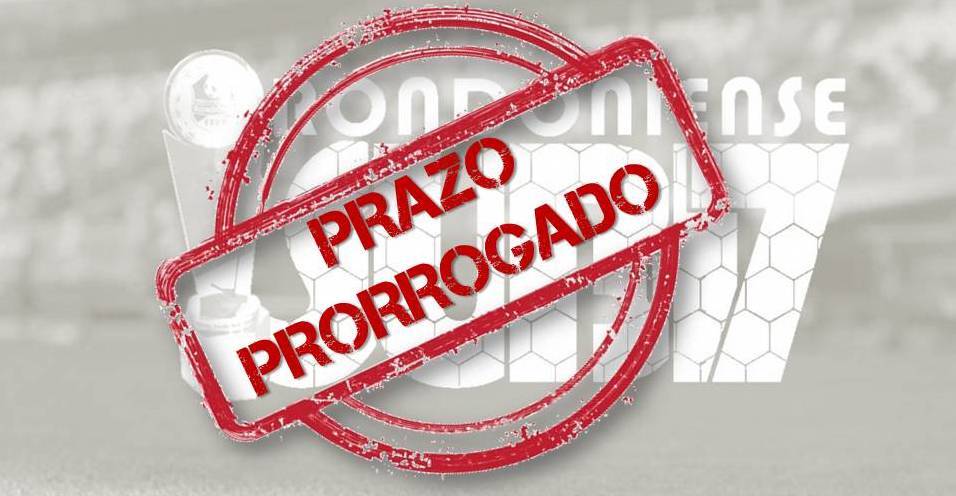 Prazo de inscrição para o Rondoniense Sub-17 é prorrogado e agora clubes têm até 27 de outubro para enviar documentos