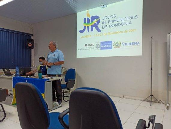 Congresso técnico define tabela dos Jogos Intermunicipais de Rondônia que iniciam dia 12 de novembro