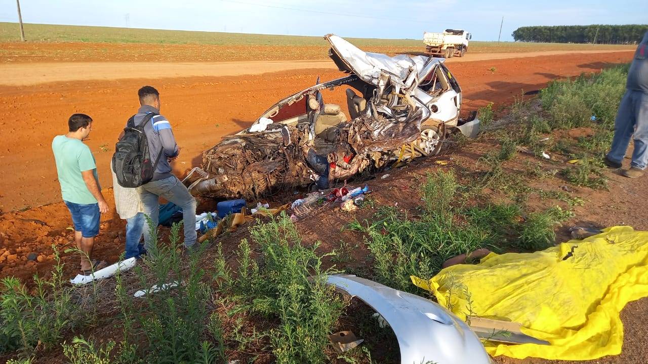 Ambulância que trazia pacientes de Comodoro para Vilhena é atingida por caminhonete na BR 174; mais de 10 pessoas morreram