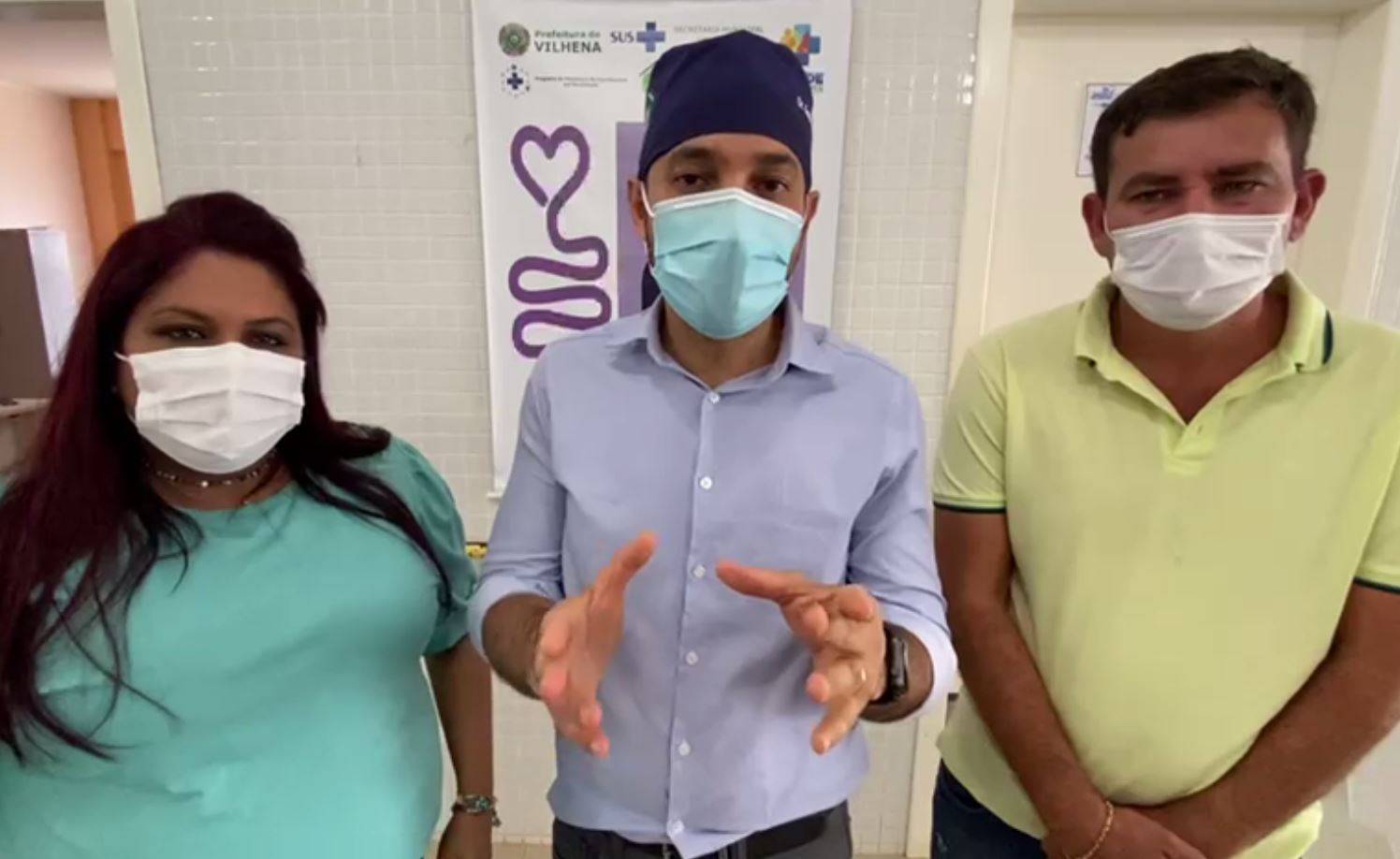 ASSISTA: secretário de Saúde de Rondônia grava vídeo e elogia escolha da nova diretora do Hospital Regional de Vilhena