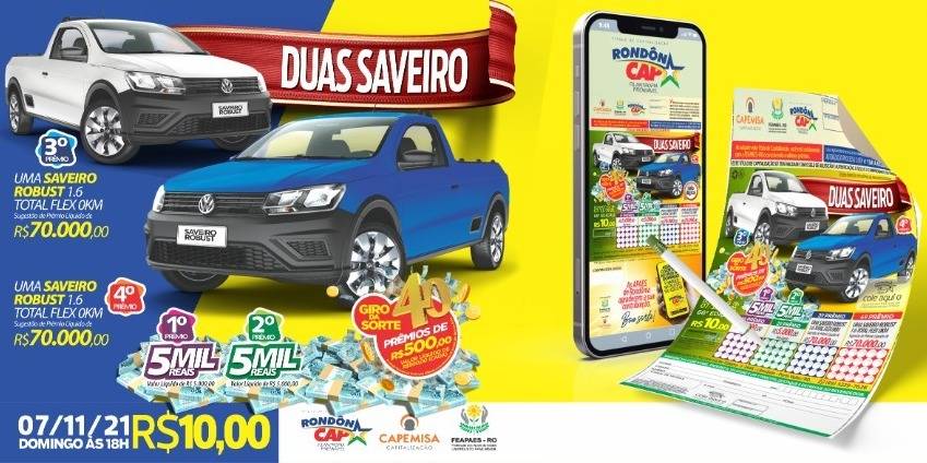 Vilhenense fatura carro zero avaliado em R$ 60 mil no Rondoncap; já são 222 ganhadores no Cone Sul em 2021