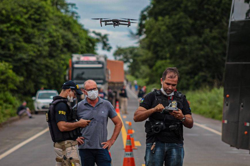Tecnologias modernas são utilizadas por equipe da Politec para perícias em acidentes nas rodovias