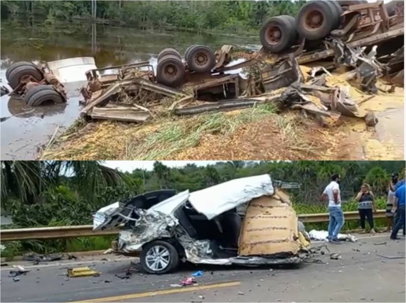 Testemunho de garotinha de 08 anos que assistiu a morte dos pais em trágico acidente na BR 364 comove cristãos e viraliza no WhatsApp