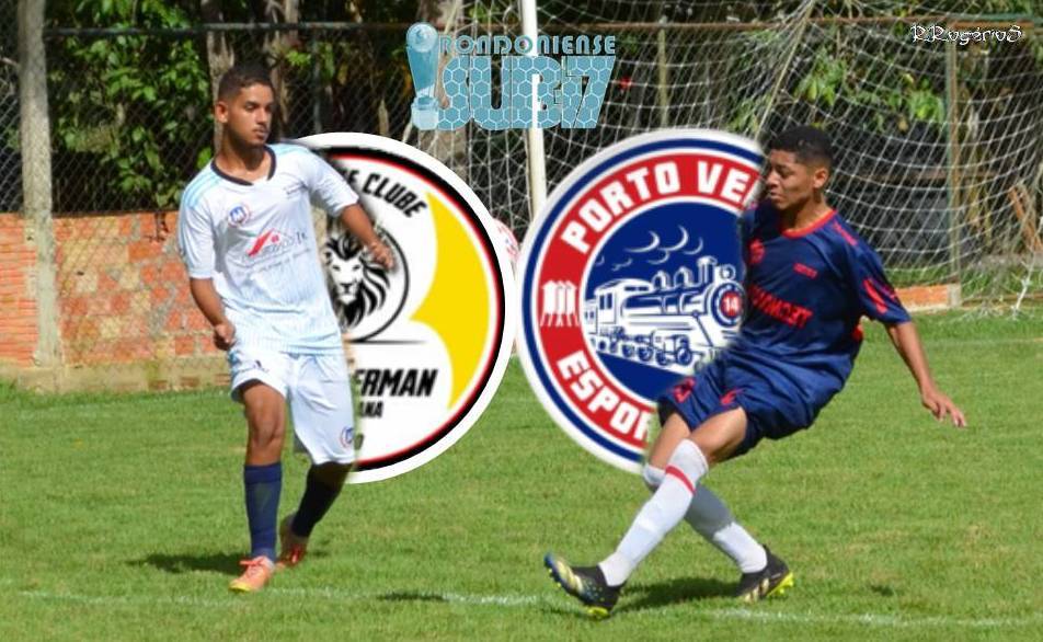 Sant German e Porto Velho duelam nesta quarta-feira no Estádio Biancão pelo título do Rondoniense Sub-17