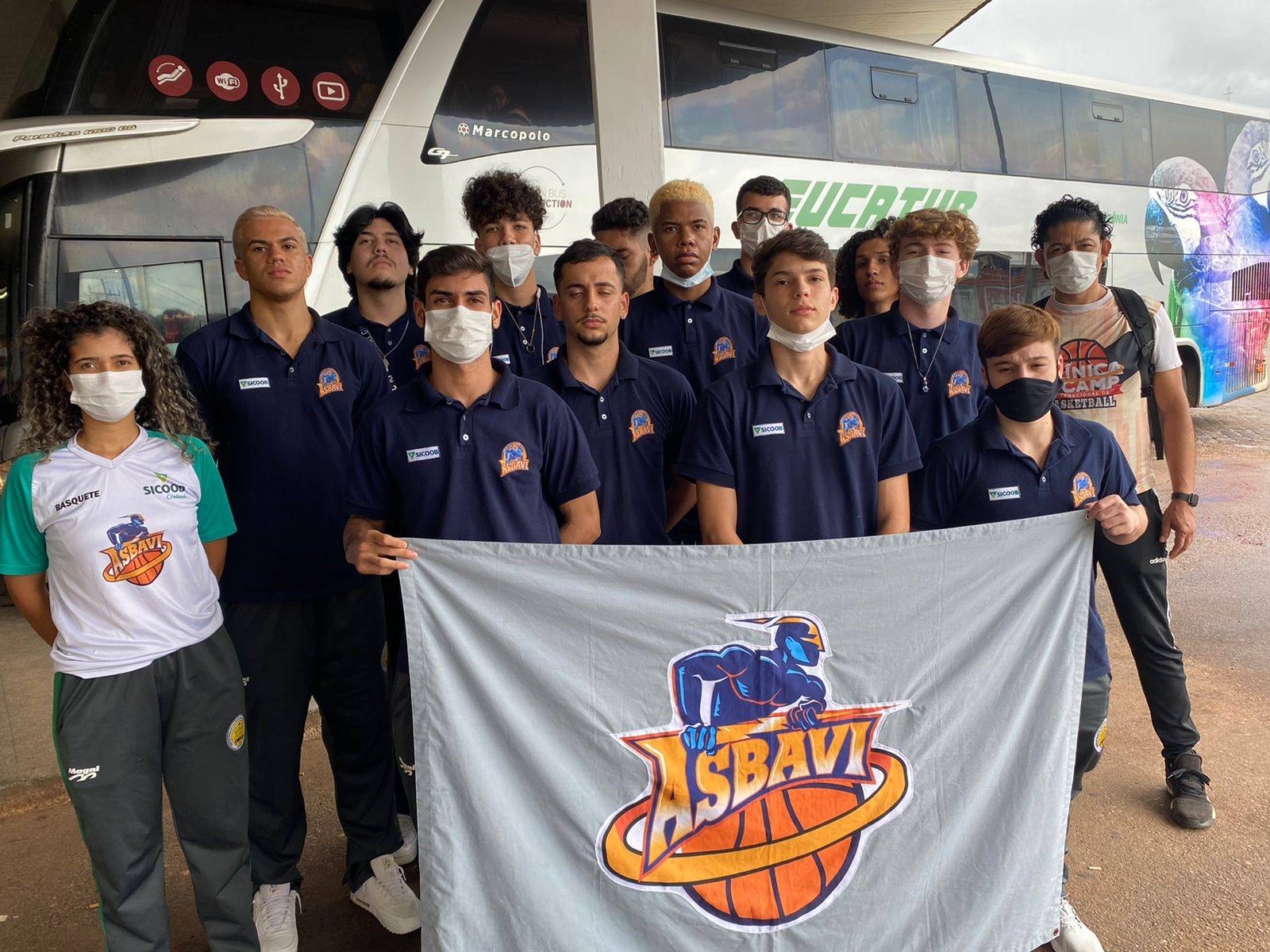 Asbavi viaja para a disputa da Taça Jipa de Basquete Sub-20 em Ji-Paraná; competição terá equipes de quatro cidades