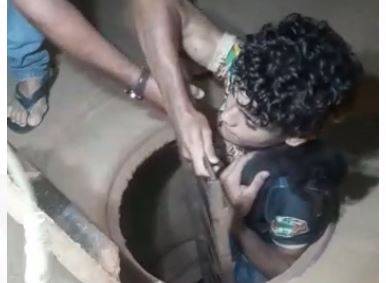ASSISTA VÍDEO: gatinha jogada por crianças em bueiro e resgatada na noite de natal ganha nome e novo lar