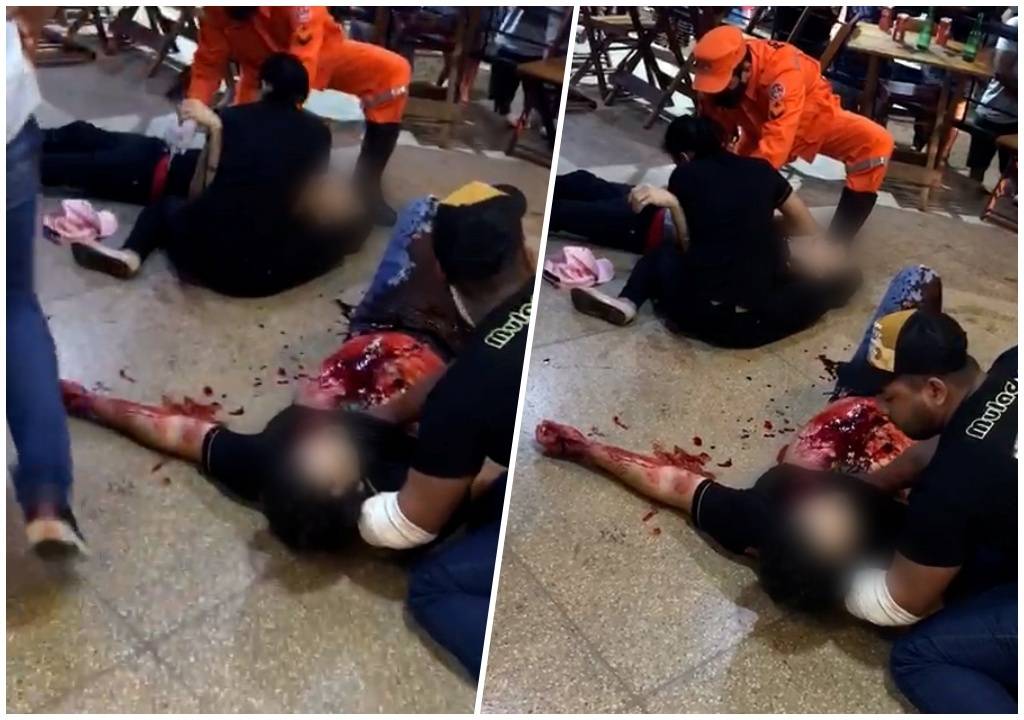 VÍDEO VIRALIZOU: discussão em conveniência deixou dois funcionários baleados e atirador morto em Rolim de Moura
