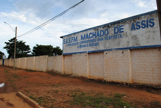 Ladrão tenta fugir e é preso dentro de escola em Vilhena