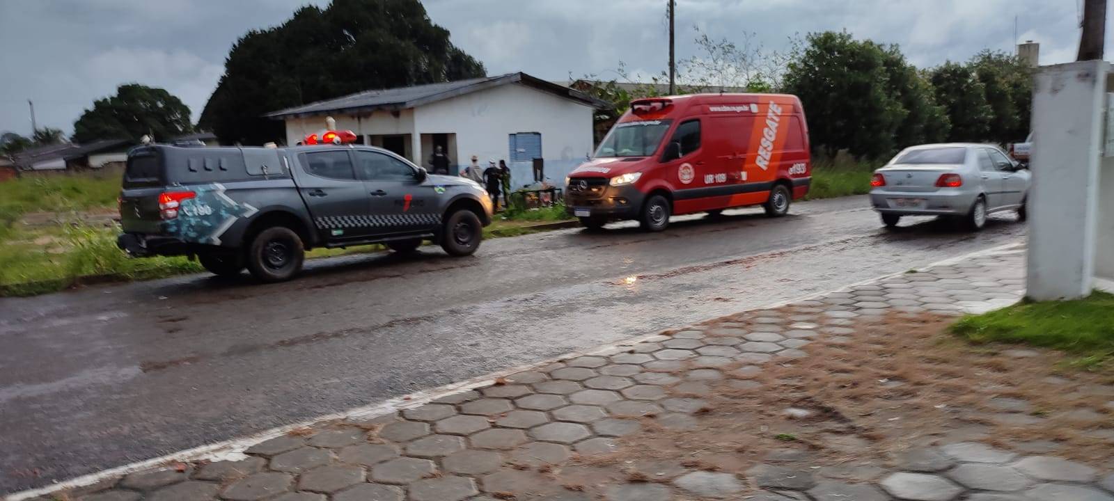 Após registrar dois assassinatos no mesmo dia, Vilhena assiste novo crime: baleado na cabeça, homem de 32 anos é socorrido em estado grave