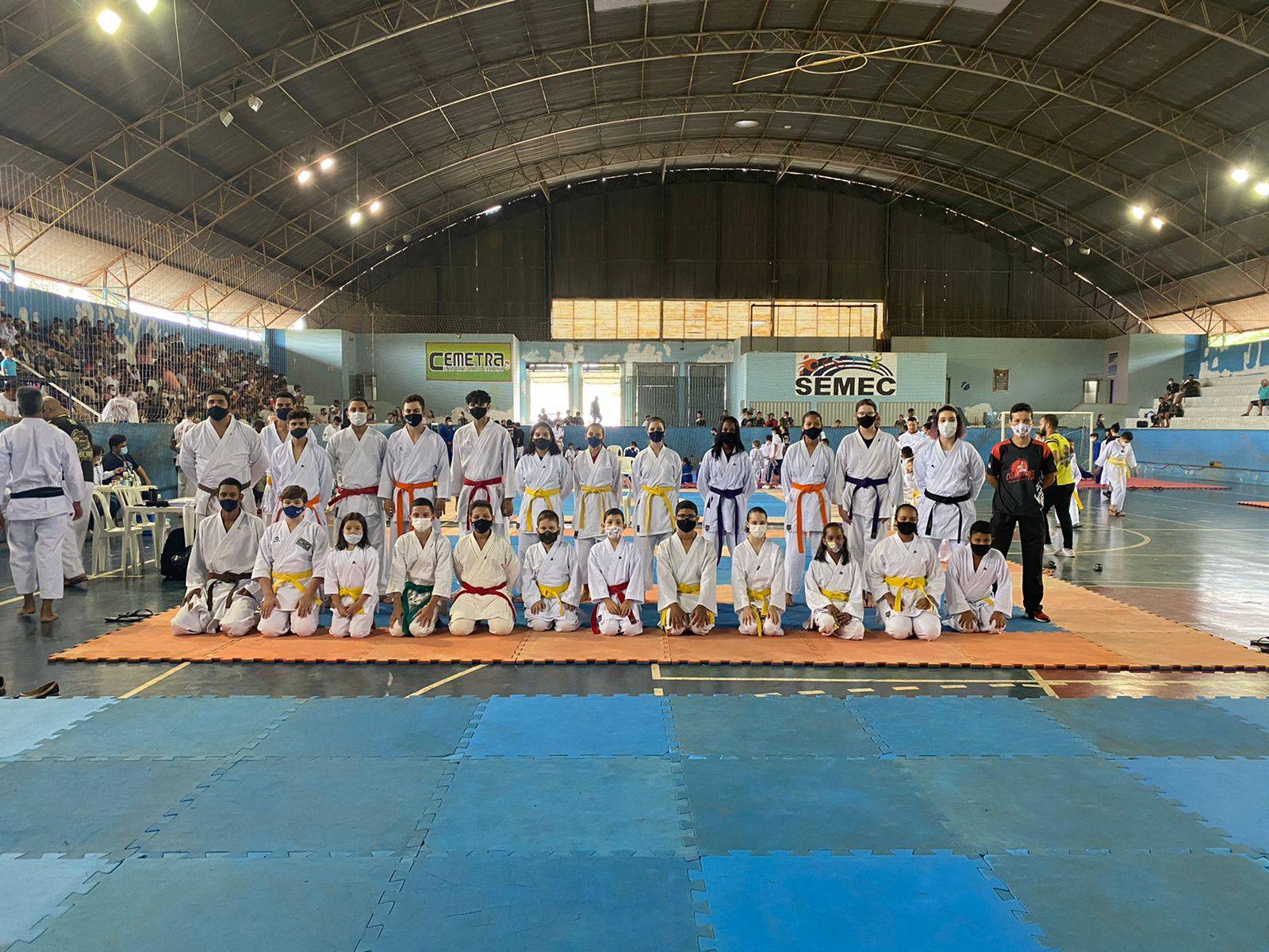 Em Vilhena, projeto social de karatê coordenado pela Associação Champions Club abre inscrições
