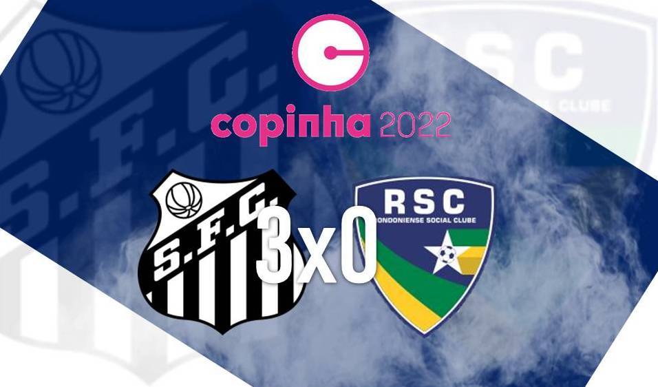 Copinha 2022: derrotado pelo Santos, Rondoniense entra em campo na última rodada somente pra cumprir tabela