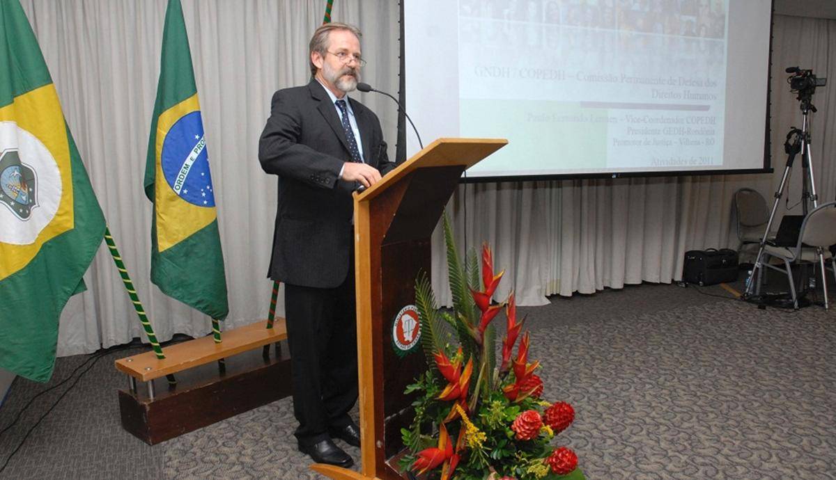 Procurador-Geral de Justiça de Rondônia agradece promotor que se aposentou após 36 anos atuando no MP, em Vilhena
