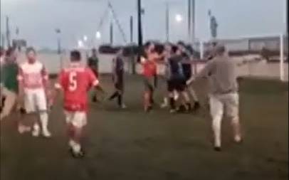 CENAS LAMENTÁVEIS: torneio de futebol society termina em pancadaria em Vilhena