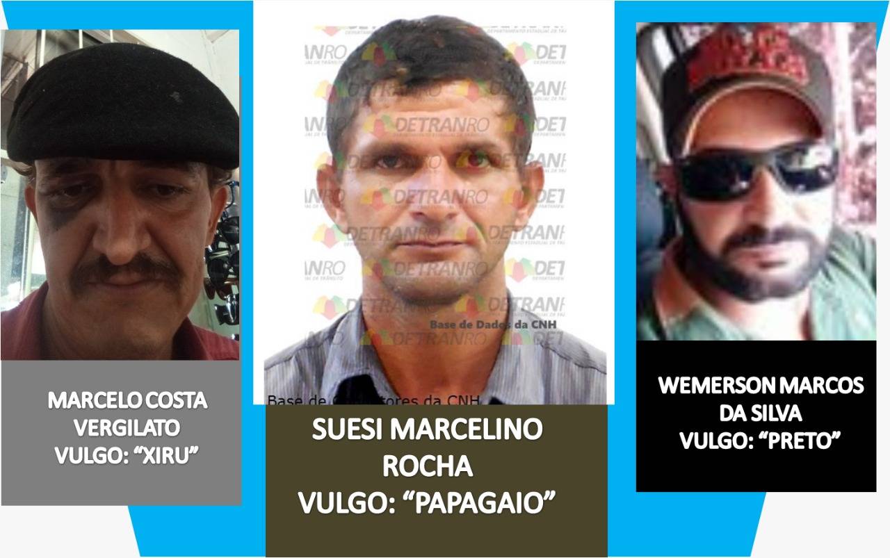 Foto do terceiro foragido envolvido na chacina que deixou cinco mortos na Fazenda Vilhena é divulgada pela polícia