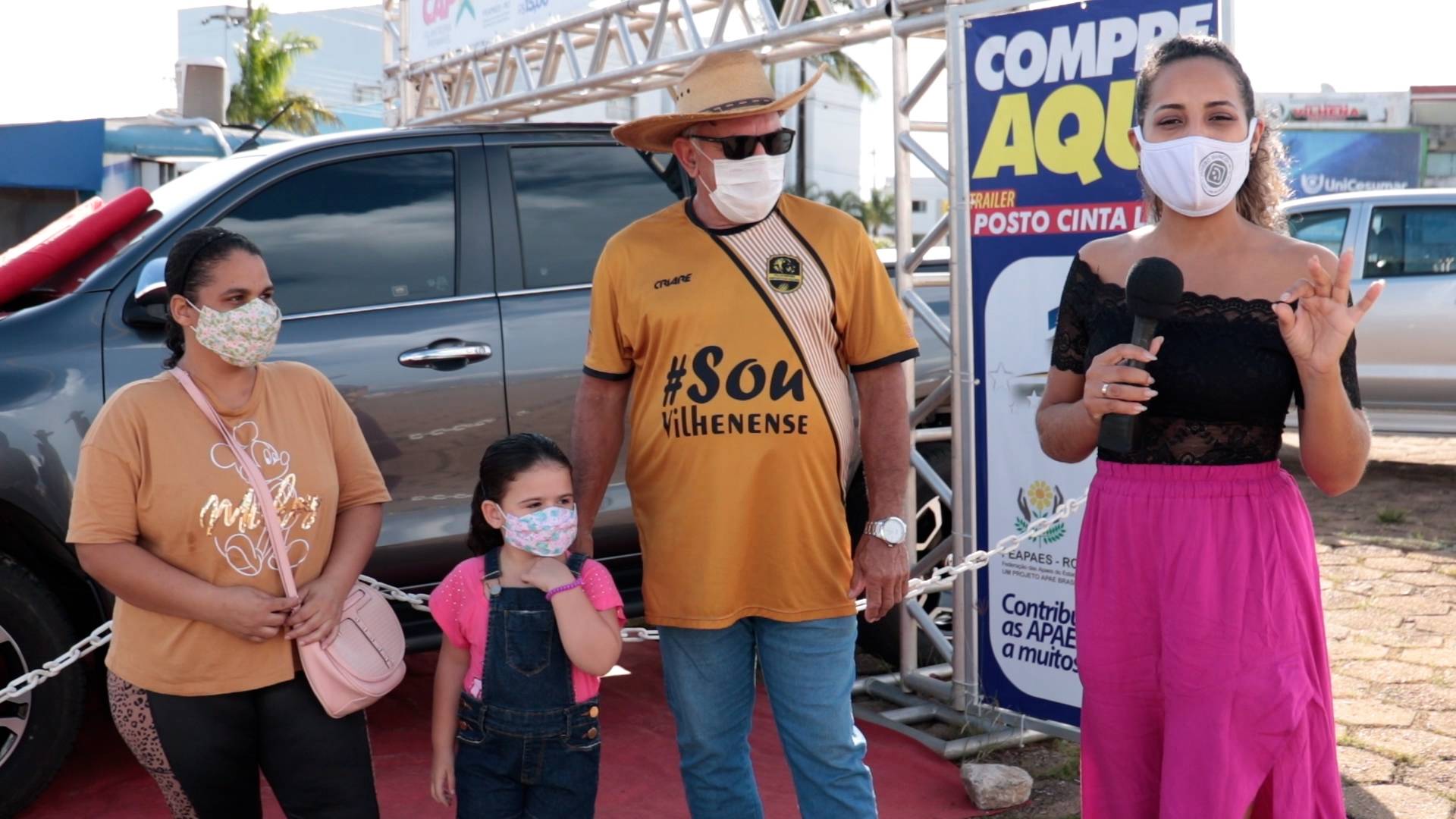 Vilhenense sela título do Rondoncap em nome da filha e menina de 04 anos vai dividir prêmio de R$ 100 mil