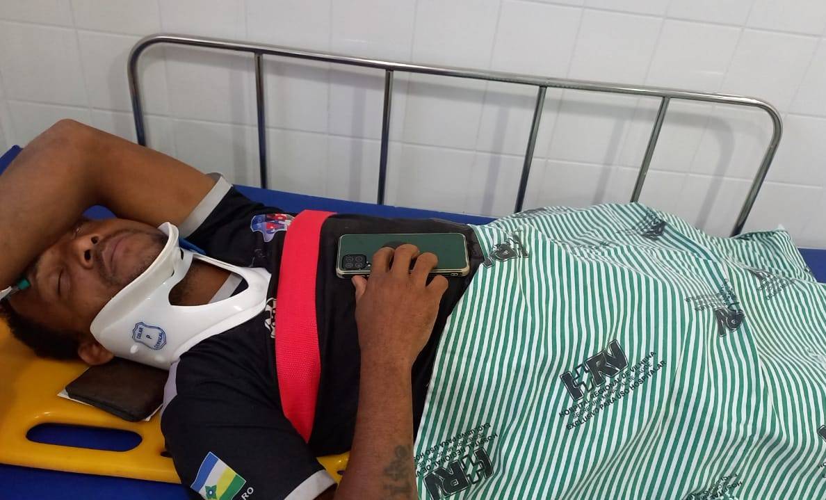 Lutando para não ficar paraplégico após acidente provocado por idoso, caminhoneiro vilhenense precisa ser operado com urgência