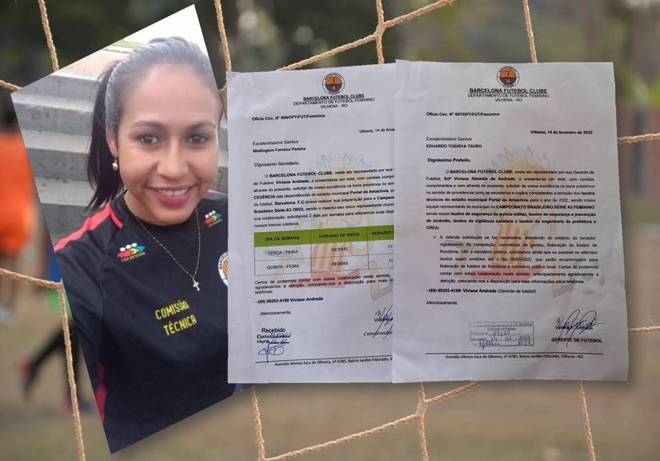Barcelona envia ofício à Prefeitura de Vilhena solicitando e renovação dos laudos técnicos do Estádio Portal da Amazônia