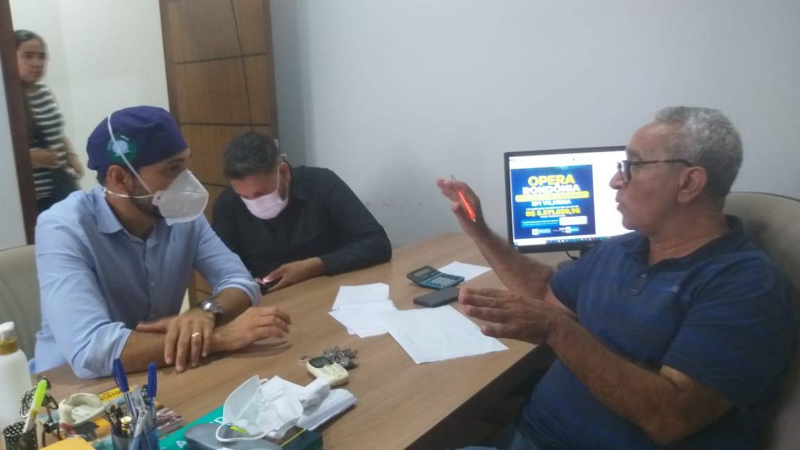 Secretário de Saúde de Rondônia visita FOLHA DO SUL após lançar programa que garante mais de 3 mil cirurgias em Vilhena