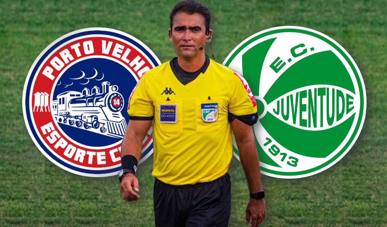 Árbitro brasiliense apitará Porto Velho x Juventude pela primeira fase da Copa do Brasil 2022