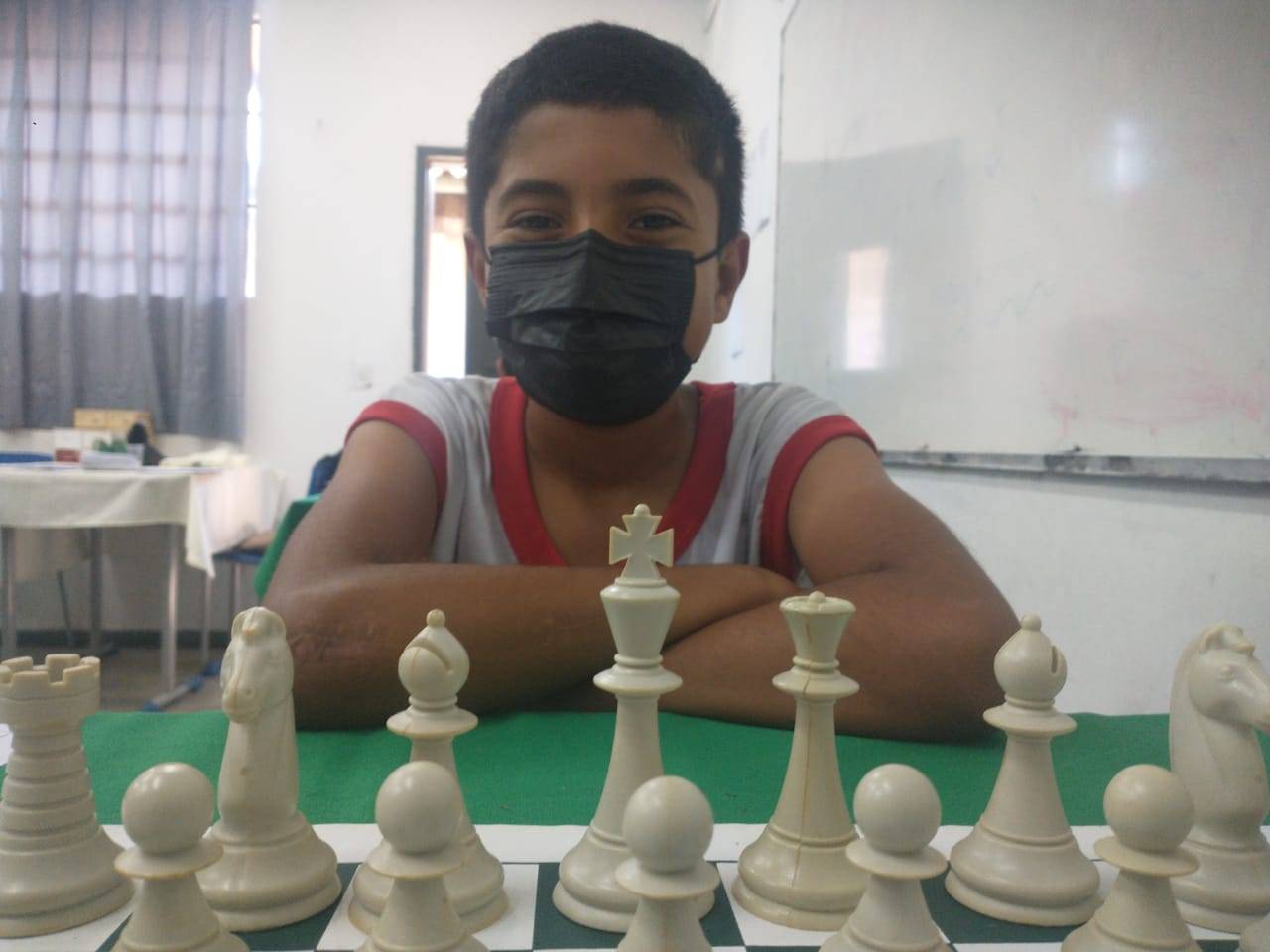 Enxadrista vilhenense é terceiro colocado no Festival Escolar Gymnasia de Xadrez na Categoria Sub-12