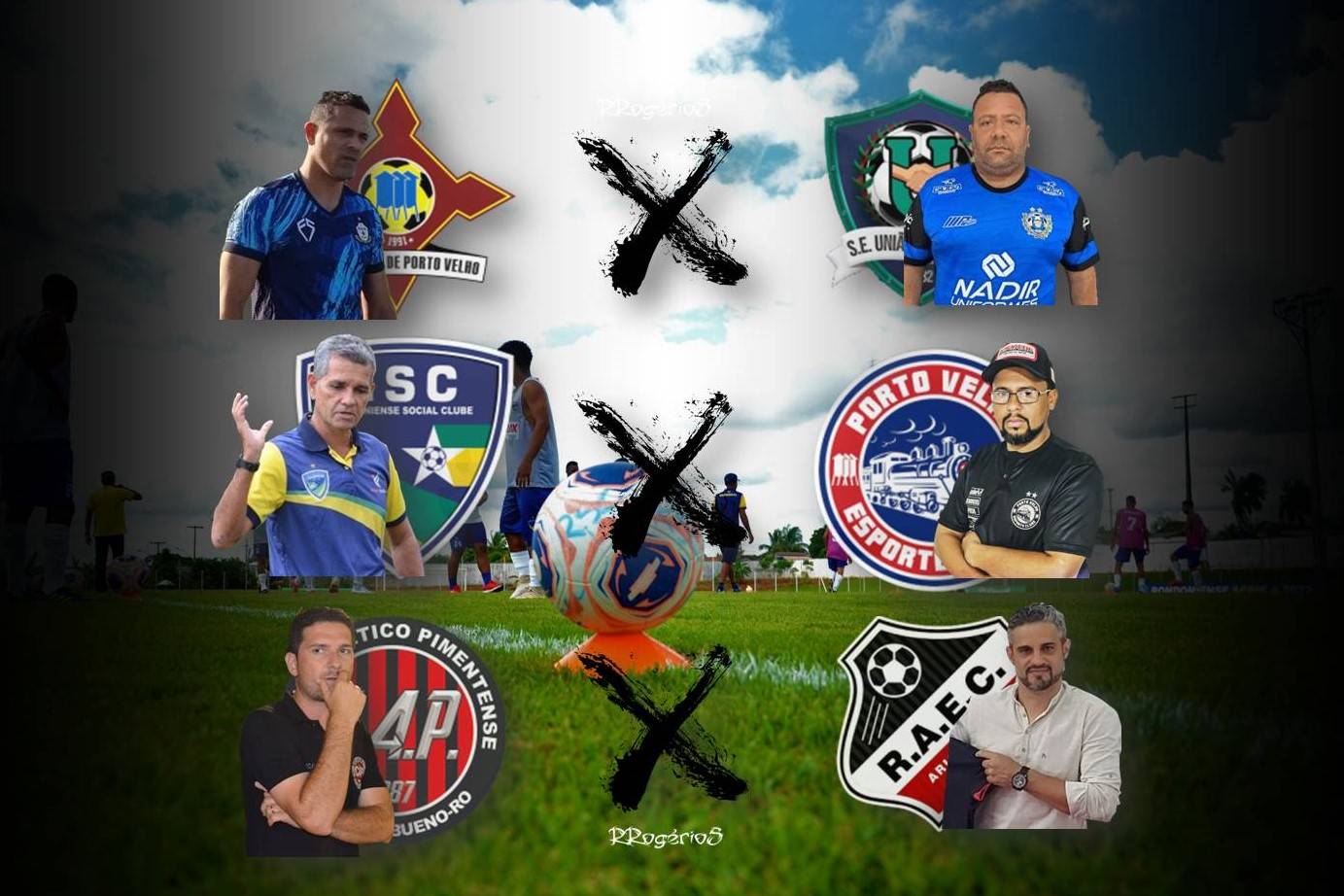 Genus x União Cacoalense abrem hoje no Aluízio Ferreira a segunda rodada do Campeonato Rondoniense 2022