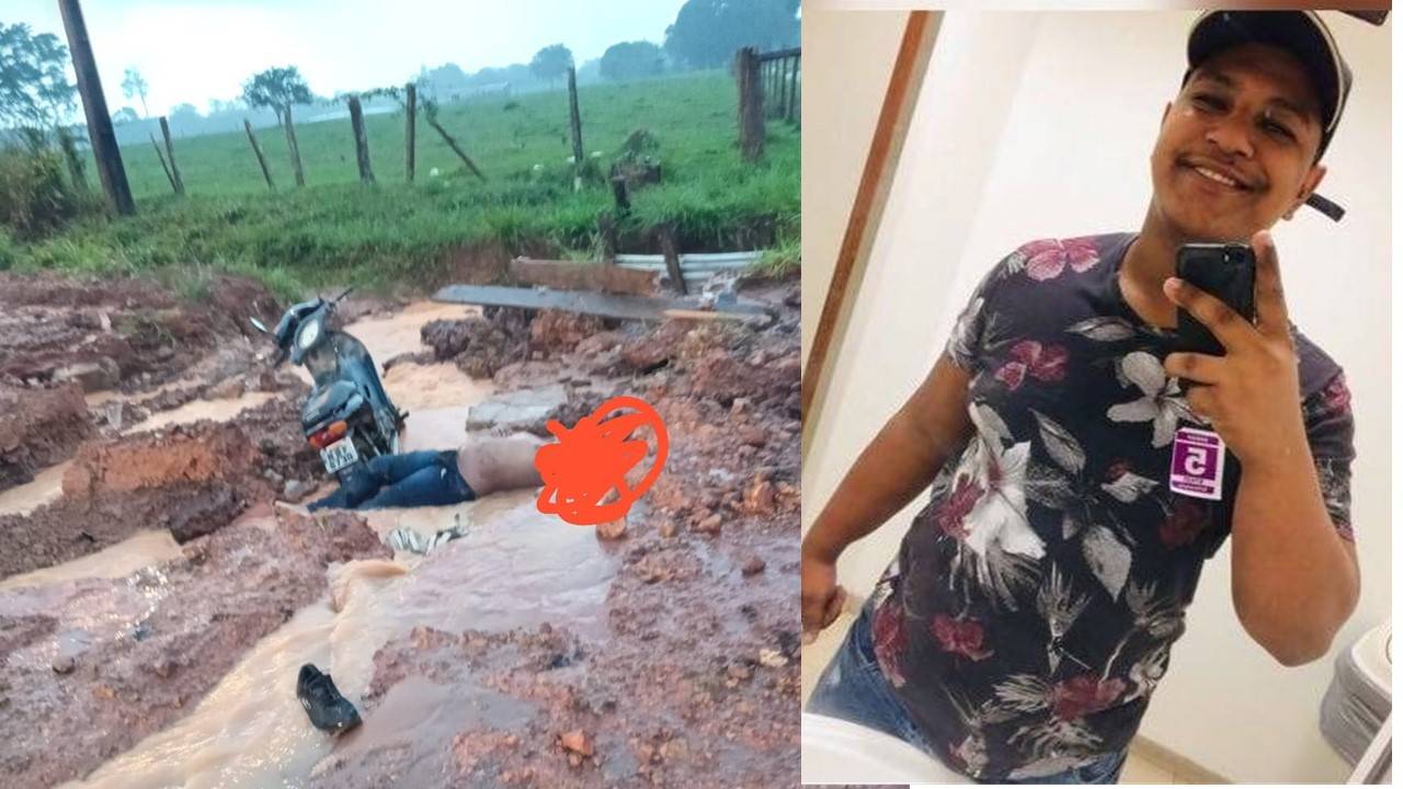 Rapaz de 22 anos encontrado morto caído em poça d’água é identificado; pai diz que ele se preparava para trabalhar em Cacoal