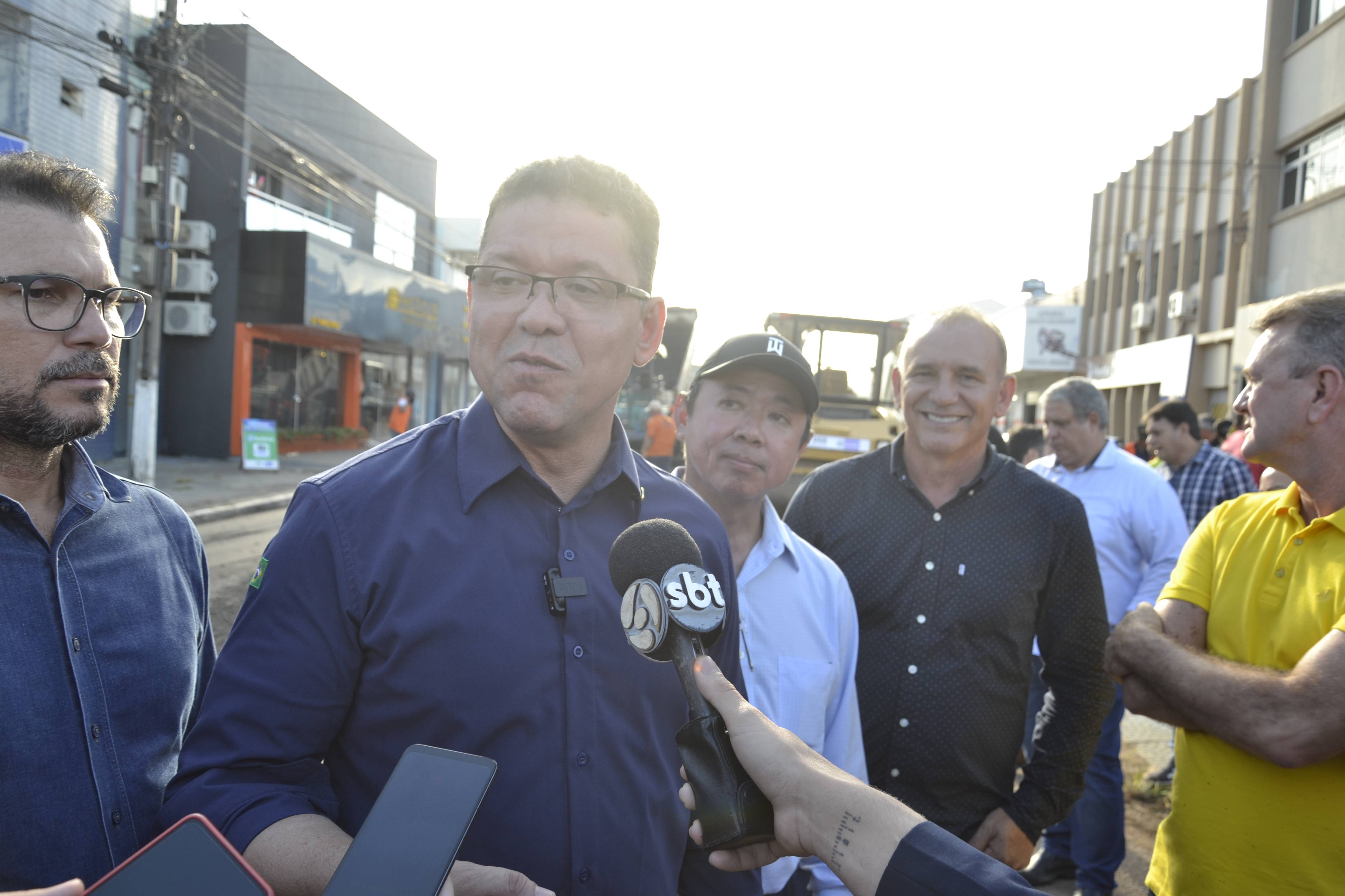 Em Vilhena, governador inaugura obras, fala de suas ações e diz que Estado não vai “encampar” hospital
