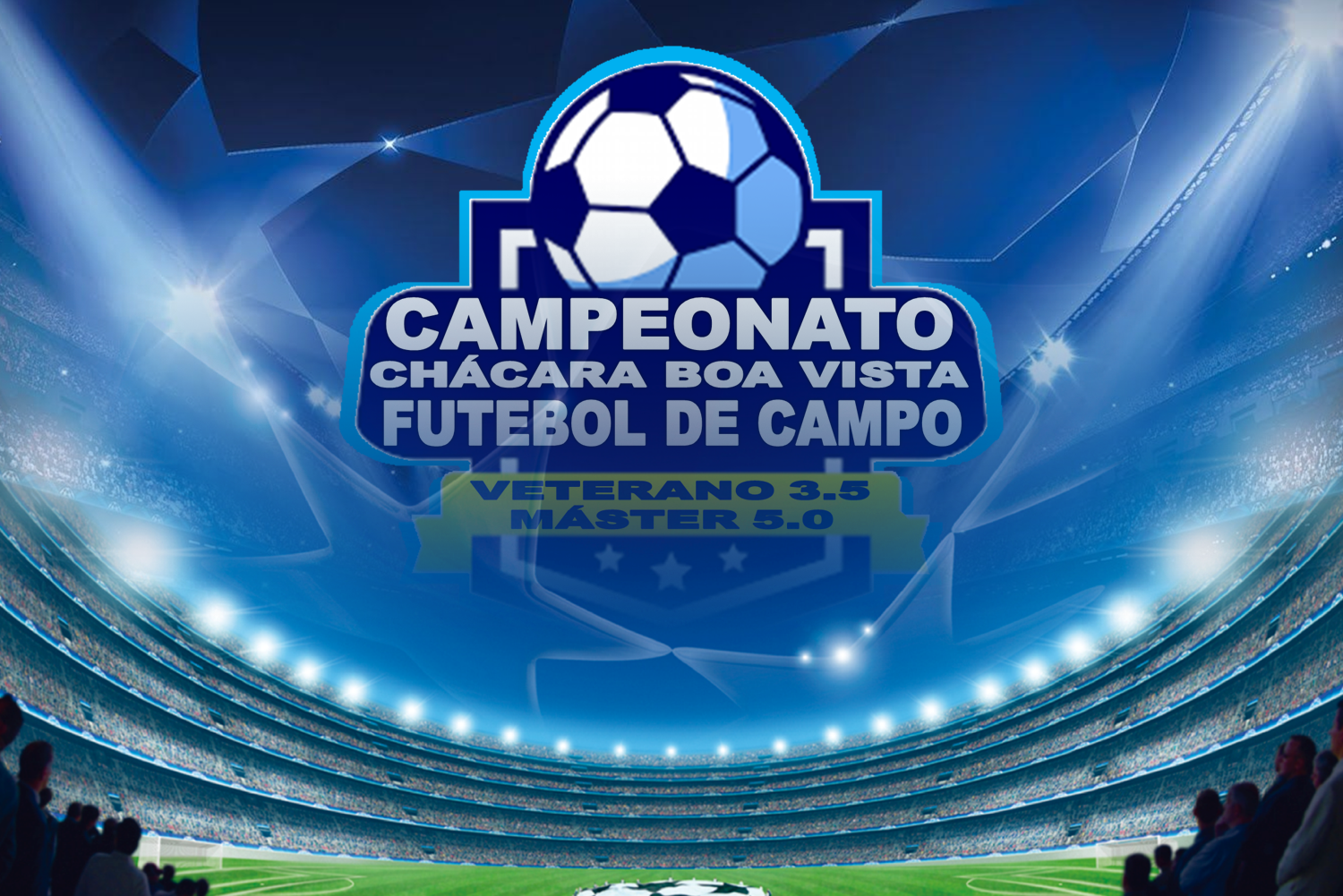 Começa neste final de semana o Campeonato Chácara Boa Vista de Futebol de Campo nas categorias Veterano 3.5 e Máster 5.0
