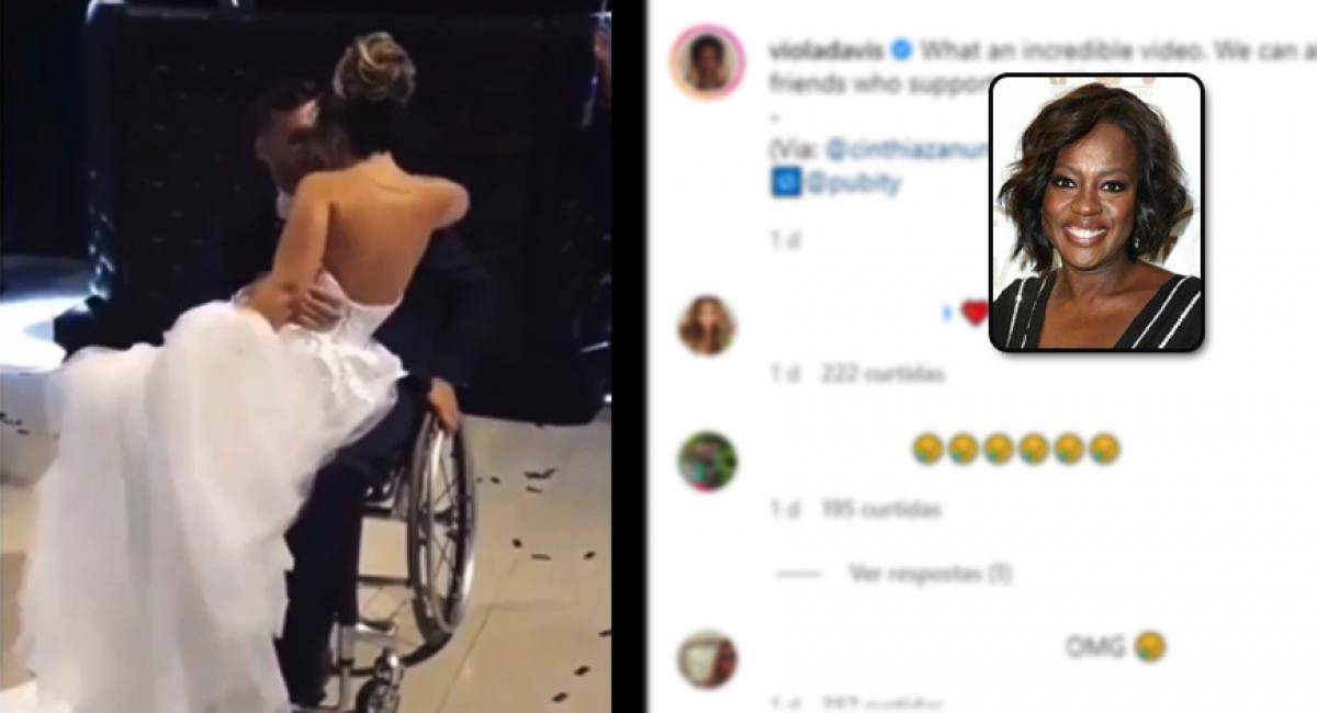 ASSISTA: atriz americana vencedora do Oscar publica vídeo de casamento emocionante em Estado vizinho e imagens viralizam no mundo