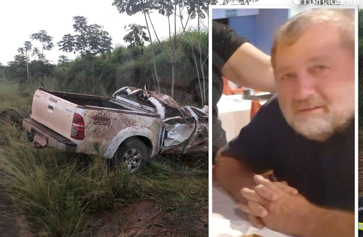 Comerciante pioneiro em Vilhena que dirigia picape envolvida em acidente em MT fica abalado ao saber da morte de amigo