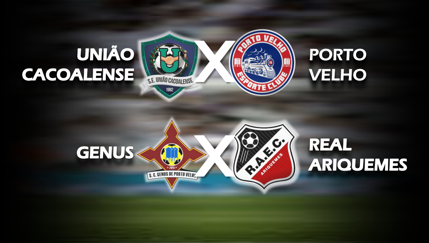 Real Ariquemes, Porto Velho, União Cacoalense e Genus avançam à Segunda Fase do Campeonato Rondoniense 2022