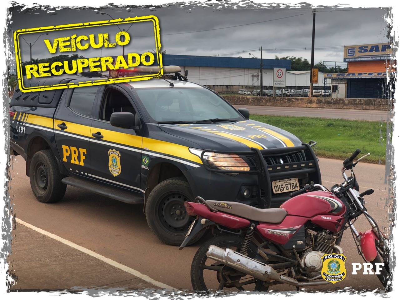 Em Rondônia, PRF recupera 3 veículos com registro criminal ativo; em Vilhena, caminhonete foi apreendida