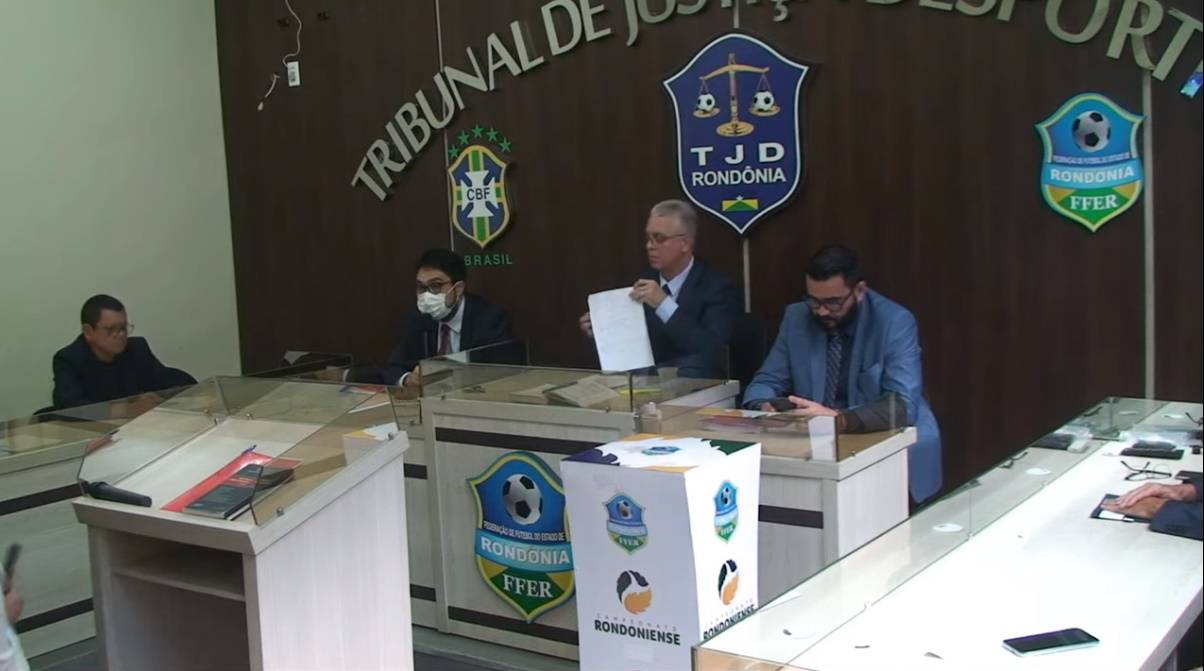 Caso Yan Phillipe: Pleno do TJD/RO decide contra o Porto Velho que perde 6 pontos e cai para a quarta colocação da tabela