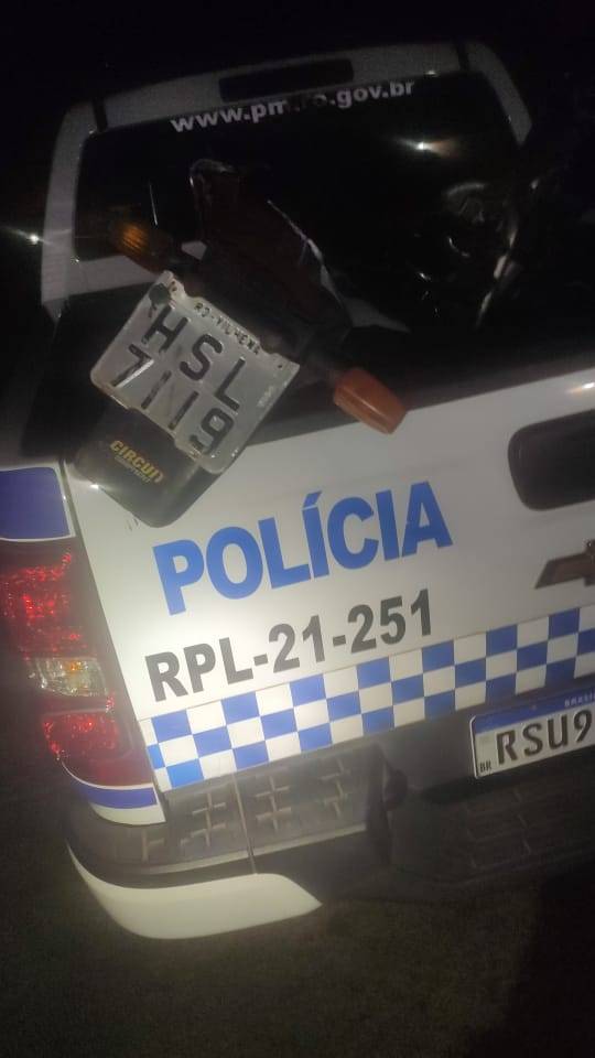 Reconhecido por imagens de câmeras, homem que assaltou distribuidora de bebidas é preso com moto roubada