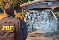Caminhão carregado com sucata e R$ 16 milhões de cocaína que saiu de Rondônia é apreendido pela PRF em Mato Grosso