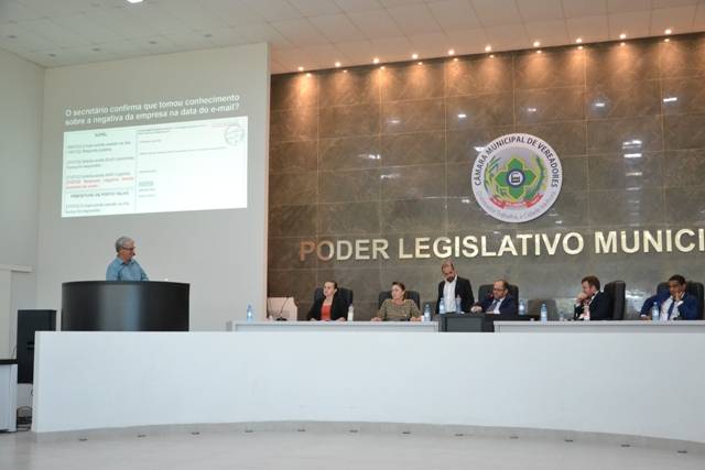 Em Vilhena, sabatina de vereadores a secretário de Obras dura três horas; “Boca” foi arredio nas respostas