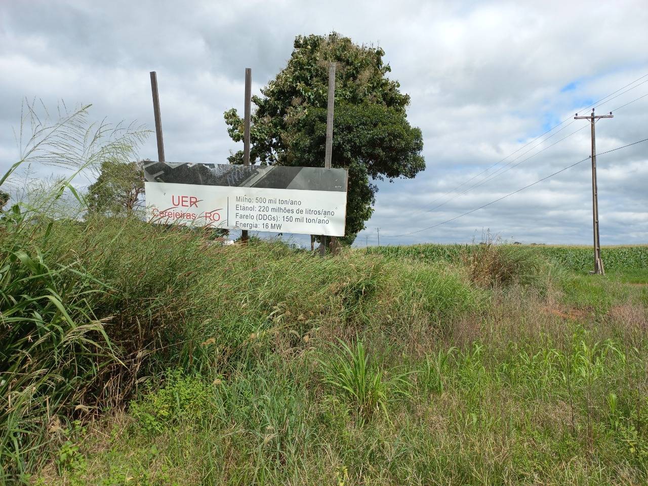 Grupo de investidores dá entrada em Alvará de Construção de usina milionária de etanol de milho e causa euforia em Cerejeiras
