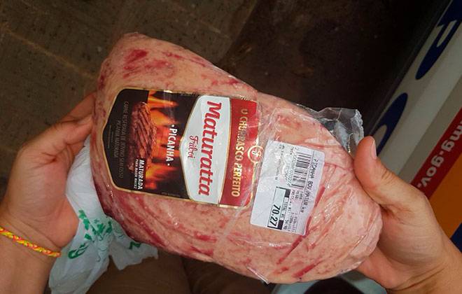 Ladrão com “gosto refinado” para carnes é preso pela segunda vez furtando picanha em supermercado, em Vilhena