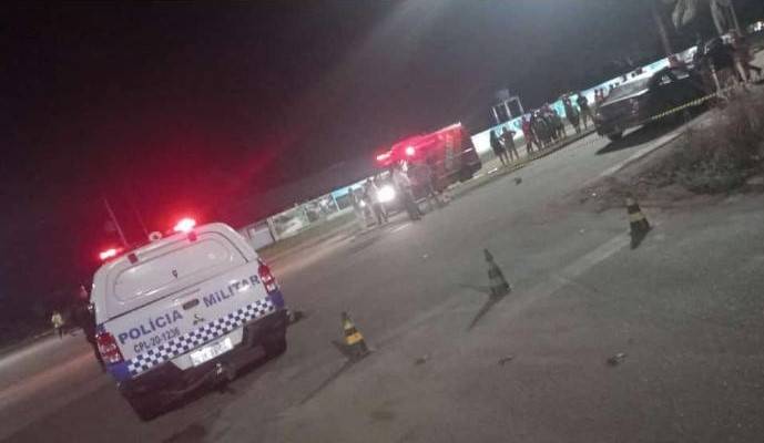ASSISTA VÍDEO: homem de 77 anos morre após ter bicicleta elétrica atingida por carro em avenida de Cerejeiras