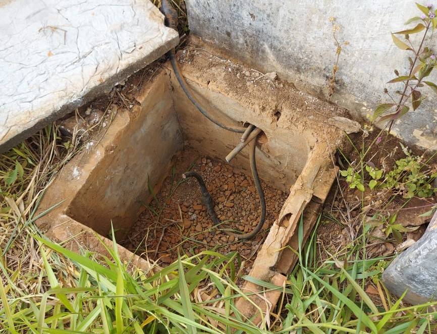 Furto de cabos elétricos afeta abastecimento de água em bairros de Vilhena e caso é denunciado na polícia