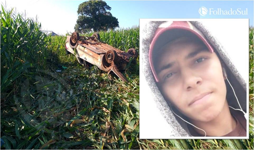 Picape que se envolveu em acidente que matou motociclista em Cerejeiras tinha casal de Corumbiara a bordo