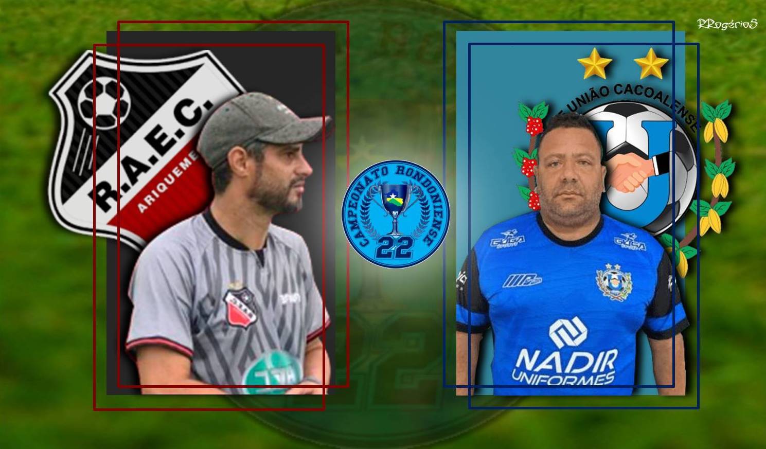 Na busca pelo tri-campeonato, Real Ariquemes e União Cacoalense se enfrentam domingo no Gentil Valério