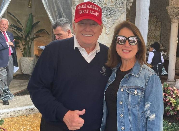 Morando há apenas 04 anos nos EUA, vilhenense visita mansão de Donald Trump na Flórida e tira fotos com o ex-presidente americano