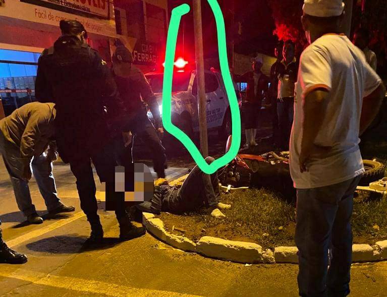 ASSISTA: vídeo mostra acidente violento que deixou moradora de Cabixi em estado grave na UTI de Vilhena