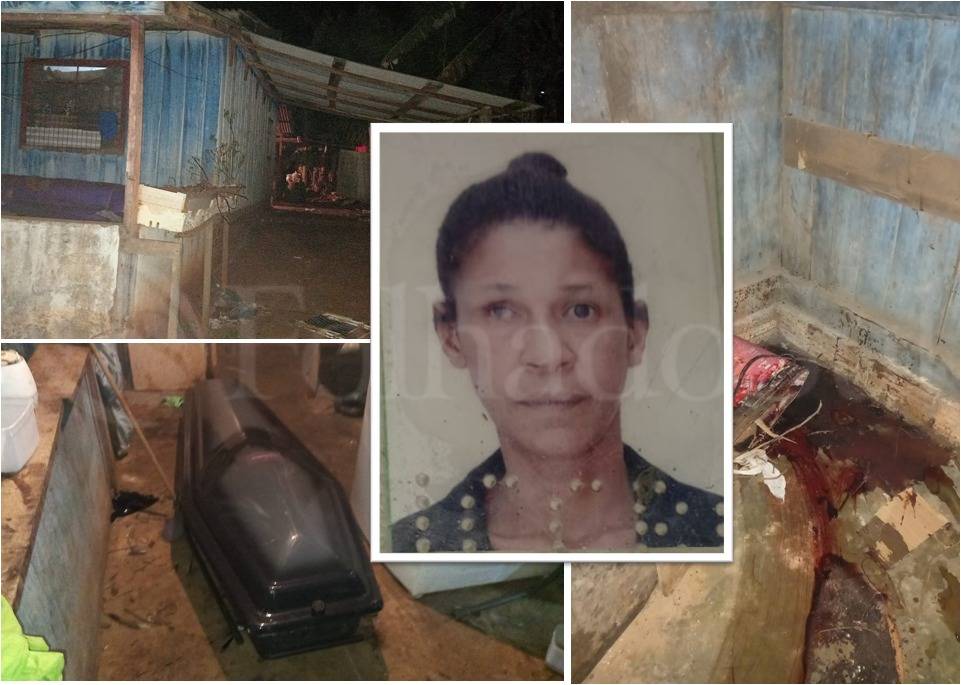 Meses após perder marido para a Covid-19, mulher de 46 anos é assassinada com 07 facadas no pescoço em Colorado do Oeste
