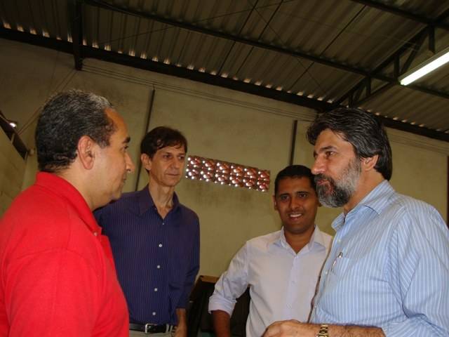 SENADOR VALDIR RAUPP VISITA FOLHA DO SUL